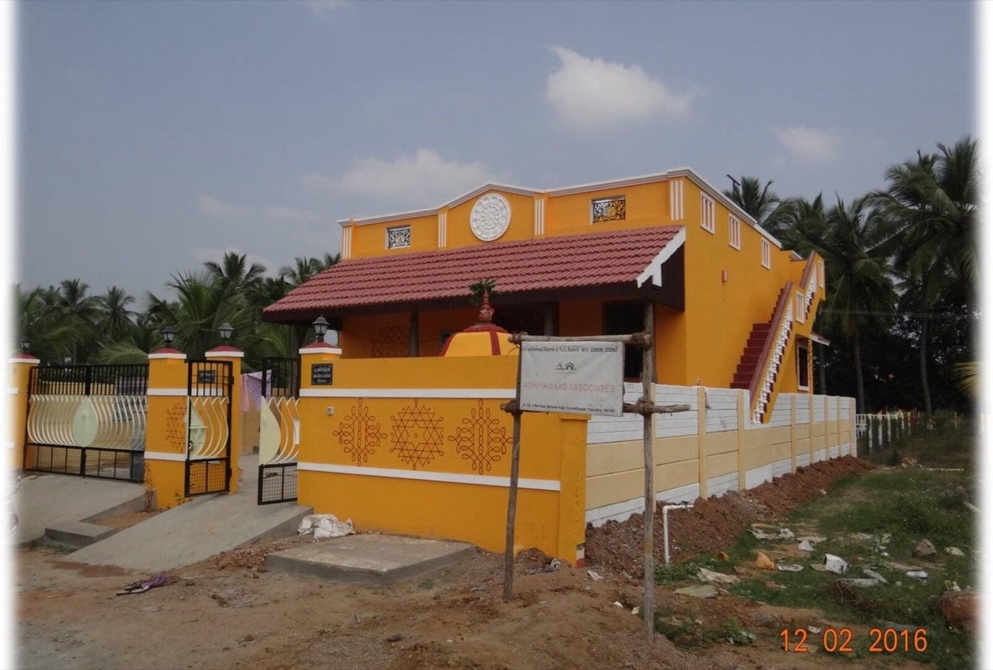 Completed residence